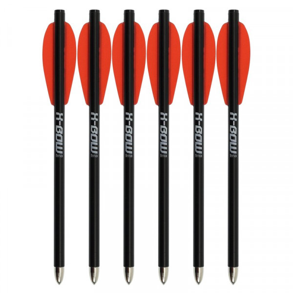X-BOW FMA Carbonbolzen - 6,5 Zoll Deep Penetration 6er Pack