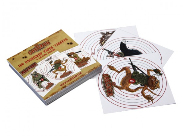 DaGrecker Schießscheiben Military 100 Stück