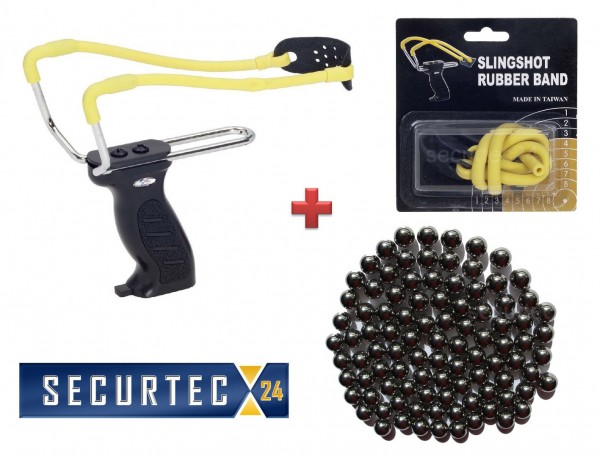 Schleuder in Profi-Ausführung Gelb - Komplettset -