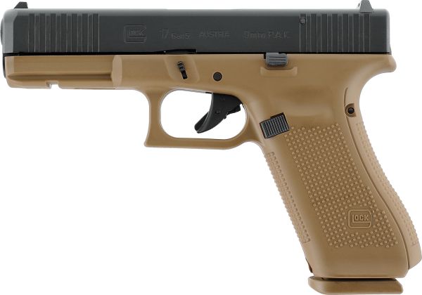 Glock 17 Gen5 Schreckschusspistole 9 mm P.A.K. Coyote